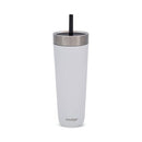 Contigo Luxe Stainless Steel Insulated Travel Tumbler/Straw 24oz Salt 2212917
