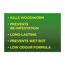 Cuprinol 5 Star Complete | Clear Treatment| Woodworm and Rot Prevention | 1Litre