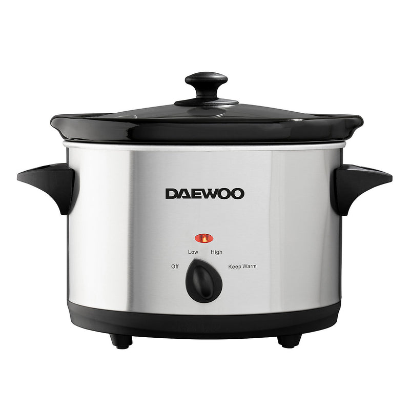 Daewoo 3.5 Litre Slow Cooker 210W Efficient Dishwasher Safe