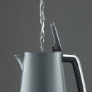 Daewoo Stirling Jug Kettle 1.7L Cordless Swivel Base 3KW Grey
