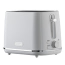 Daewoo Stirling Two Slice Toaster | Reheat & Defrost | 7 Browning Functions | White