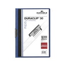 Durable Clip Folder DURACLIP 30 A4 Dark Blue (Pack of 25) 2200/07