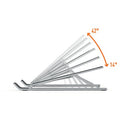 Durable Premium Foldable Laptop Stand Rise Aluminium 505123