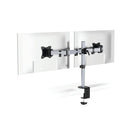 Durable Select Monitor Mount Arm for 2 Screens Up to 32 Inch with Desk Clamp Attachment 509523