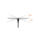 Durable Select Plus Monitor Mount Arm for 1 Screen Up to 32 Inch with Desk Clamp Attachment 509623