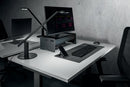 Durable Felt Monitor Riser Stand EFFECT Charcoal 508158