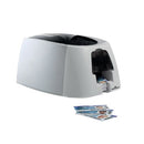 Durable DURACARD ID 300 ID Name Badge Card Printer with Ribbon and 100 Cards 891065