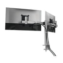 Durable Monitor Mount PRO for 2 Screens Up to 27 Inch with Desk Clamp Attachment 508523