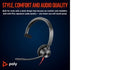 Poly Blackwire 3315 Monaural USB-C/A +3.5mm Headset 8X217AA