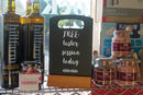 Deflecto A4 Countertop Chalkboard Information Display 210x55x335mm CTCBA4