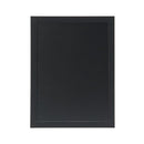 Deflecto Wall Mounted Chalkboard 300x400mm Black WCB-30-40-BLK