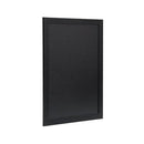 Deflecto Wall Mounted Chalkboard 400x600mm Black WCB-40-60-BLK