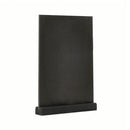 Deflecto Double Sided A5 Countertop Chalkboard Information Display Black (Pack of 4) TCB-A5-BLKX4