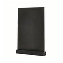 Deflecto Double Sided A5 Countertop Chalkboard Information Display Black (Pack of 4) TCB-A5-BLKX4