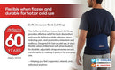 Deflecto Reusable Cool and Heat Pack for Lower Back Blue DEFCP-LBCK