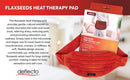Deflecto Reusable Microwave Heating Pack Lower Back Orange DEFHP-LBW