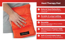 Deflecto Reusable Microwave Heating Multipurpose Pad Orange DEFHP-MPP