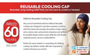 Deflecto Reusable Cool and Heat Cap Blue DEFCP-CAP