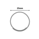 D-Line Cable Tidy Zipper 2.5m Length 25mm Black CZ252.5B
