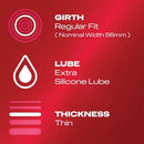 Durex Thin Feel Condoms (Pack of 12) 3202920
