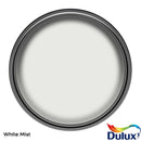 Dulux Easycare Bathroom Soft Sheen Paint - White Mist - 2.5L
