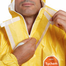 Dupont Tychem 2000C Yellow Hooden Coverall