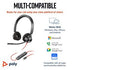 Poly Blackwire 3320 Stereo USB-C/A Headset 8X219AA