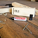 Edding 500 Chisel Tip Permanent Marker Large Black (Pack of 10) 500-001