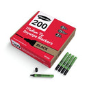 Show Me Dry Wipe Classroom Tray (Pack of 200) Black GTC200