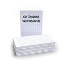 Economy Drywipe Boards 500 Micron 20mm Gridlines A4 (Pack of 100) WBG100
