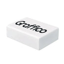 Graffico by 5 Star Plastic Eraser White (Pack of 45) EN05992