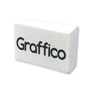 Graffico by 5 Star Plastic Eraser White (Pack of 45) EN05992