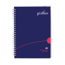 Graffico by 5 Star Polypropylene Wirebound Notebook 140pg A5 EN08822