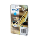 Epson 16 Pen and Crossword DURABrite Ultra Ink Cartridge Cyan C13T16224012