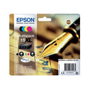 Epson 16XL Pen and Crossword DURABrite Ultra Ink Cartridge High Yield CMYK Multipack C13T16364012
