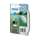 Epson 34XL Golf Ball DURABrite Ultra Ink Cartridge High Yield Cyan C13T34724010