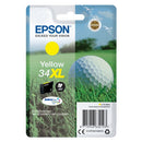 Epson 34XL Golf Ball DURABrite Ultra Ink Cartridge High Yield Yellow C13T34744010