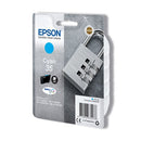 Epson 35 Padlock DURABrite Ultra Ink Cartridge Cyan C13T35824010