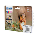 Epson 378XL Squirrel Claria Photo HD Ink Cartridge High Yield CMYK/Lt Cyan/Lt Mag Mpk C13T37984010