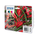 Epson 503XL/503 Chillies Ink Cartridge High Yield CMYK Multipack C13T09R94010