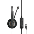 Epos Impact SC 60 USB ML Binaural Wired Headband Headset Black