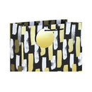 Mono Paint Strokes Gift Bag Large Black Pack of 12 37013-2C