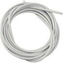 30m White Plastic Coated Curtain Wire Hanging Cord Cable Hook Hanging
