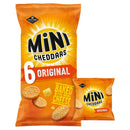 Jacob's Mini Cheddars Original Multipack Baked Snacks 6x23g {8 Pack}