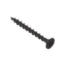 ForgeFix 3.5 x 38mm Drywall Screws Black Phosphate 200DWS38BP | 1 x 200 Pack