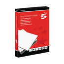 5 Star A4 Copier Paper 75gsm White Ream-Wrapped (Pack of 2500) 345