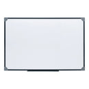 5 Star Magnetic Drywipe Board Steel Trim with Fixing Kit and Detachable Pen Tray 900x600mm 424119