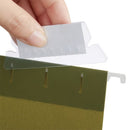 5 Star Plastic Tabs for Suspension File Clear (Pack of 50) 504595