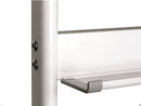 5 Star 1200 x 900mm Mobile Double Sided Magnetic Whiteboard FS668159