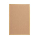 5 Star Cork Noticeboard Oak Effect Frame 900x600mm FS669041